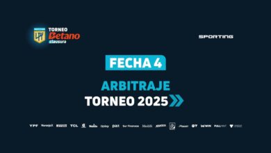 Photo of Se definieron los árbitros para la cuarta fecha del Torneo Clausura