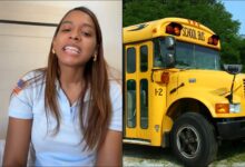 Photo of Es dominicana, conduce un bus escolar en Nueva York y detalla cuánto dinero gana por hora