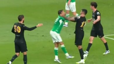 Photo of Cuti Romero fue protagonista por una pelea ¡en un partido amistoso! y tuvo una sentida despedida a Heung-Min Son