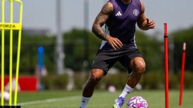 Photo of Las fotos y el mensaje optimista de Lisandro Martínez en los entrenamientos del United: ¿cuándo podría volver?