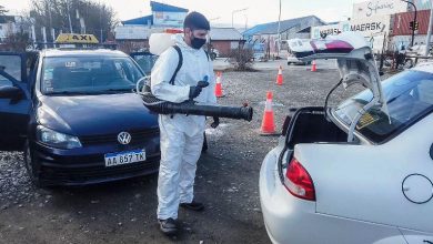 Photo of LA MUNICIPALIDAD DE USHUAIA CONTINÚA CON LA DESINFECCIÓN DE VEHÍCULOS Y TRANSPORTE PÚBLICO DE PASAJEROS