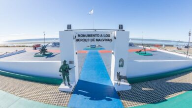 Photo of RÍO GRANDE : EL MUNICIPIO RESTAURÓ EL MONUMENTO Y EL PASEO “HÉROES DE MALVINAS”