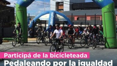 Photo of BICICLETEADA “PEDALEANDO POR LA IGUALDAD”