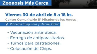 Photo of ”ZOONOSIS MÁS CERCA” DE USHUAIA ESTARÁ ESTE VIERNES EN EL BARRIO MIRADOR DE LOS ANDES