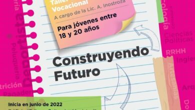 Photo of INSCRIPCIONES ABIERTAS A TALLERES DE ORIENTACIÓN VOCACIONAL “CONSTRUYENDO FUTURO”