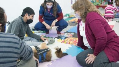 Photo of LA DIPUTADA YUTROVIC VISITÓ EL CENTRO MUNICIPAL DE TERAPIA ASISTIDA CON PERROS