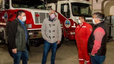 Photo of FUNCIONARIOS MUNICIPALES VISITARON A LOS BOMBEROS VOLUNTARIOS