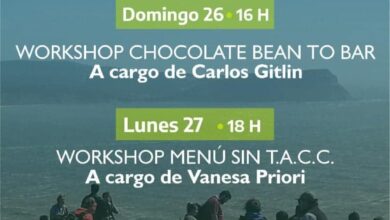 Photo of MES DEL TURISMO: SE REALIZARÁN DOS WORKSHOPS SOBRE CHOCOLATES ARTESANALES Y MENÚES SIN TACC