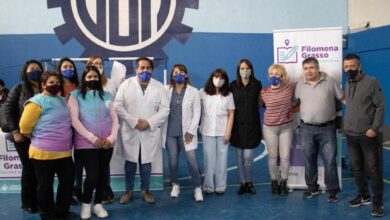 Photo of LA MUNICIPALIDAD INAUGURÓ EL TERCER PUNTO DEL PROGRAMA FILOMENA GRASSO EN EL GIMNASIO DE LA UOM