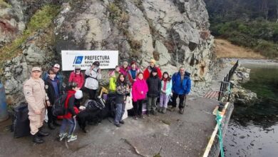 Photo of ALUMNOS DE LA ESCUELA MUNICIPAL DE MONTAÑA REALIZARON PERNOCTE EN ISLA REDONDA