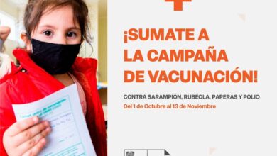 Photo of ESTE SÁBADO COMIENZA LA CAMPAÑA DE VACUNACIÓN CONTRA SARAMPIÓN, RUBÉOLA, POLIO Y PAPERAS EN TODA LA PROVINCIA