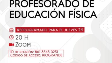 Photo of NUEVA CHARLA INFORMATIVA SOBRE EL PROFESORADO DE EDUCACIÓN FÍSICA