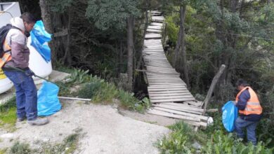 Photo of LIMPIEZA DEL ARROYO CERCANO A LA CALLE ISLA REDONDA DE LA CIUDAD DE USHUAIA