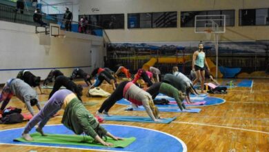 Photo of EL IMD IMPULSÓ CLASES DE YOGA PARA DEPORTISTAS Y VECINOS DE USHUAIA