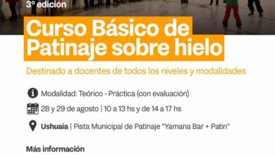 Photo of NUEVAMENTE SE BRINDARÁ EL CURSO BÁSICO DE PATINAJE SOBRE HIELO