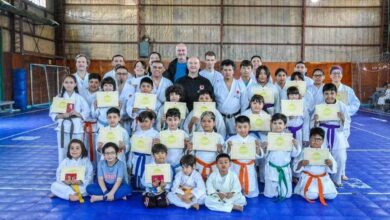 Photo of USHUAIA, LAS ESCUELAS DE KARATE-DO DEL MUNICIPIO CERRARON EL AÑO CON UNA CLASE DE EXHIBICIÓN