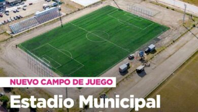 Photo of SE INAUGURA EL NUEVO CAMPO DE JUEGO DEL ESTADIO “HUGO LUMBRERAS