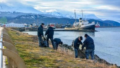 Photo of SE REALIZO UNA JORNADA DE LIMPIEZA COSTERA EN USHUAIA