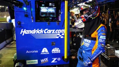 Photo of Corrió en Indycar, se tomó un avión para llegar a la NASCAR y la lluvia le suspendió el récord