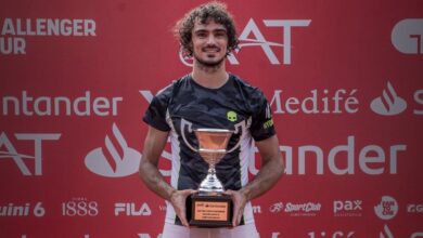 Photo of Fue papá, ganó su 4º challenger, subirá 37 puestos y le dio otra copa al tenis argentino