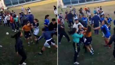 Photo of Un partido de fútbol femenino terminó a las piñas en Tucumán