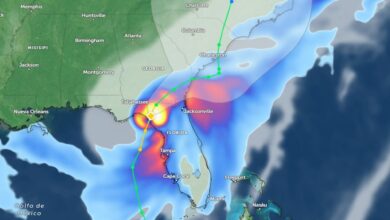 Photo of La trayectoria del huracán Debby en Florida, en vivo: marejadas ciclónicas, alerta de inundaciones y vientos de 129 km/h