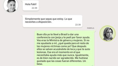 Photo of “Lamento que te quedes con esa imagen”: los chats entre Fabiola Yañez y Ayelén Mazzina, la exministra de las Mujeres