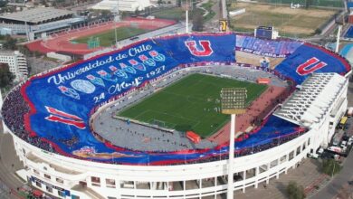 Photo of Video y fotos: la bandera de 360 grados de la U de Chile