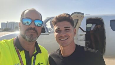 Photo of Julián Álvarez llegó a Madrid para firmar con el Atlético