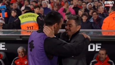 Photo of El sentido reencuentro entre Gallardo y Vangioni