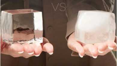 Photo of Cuál es la diferencia entre los cubitos de hielo blanco y los transparentes