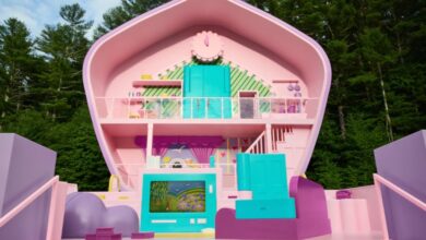 Photo of La casa de Polly Pocket se construyó  en tamaño real y se puede alquilar