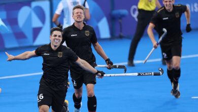 Photo of Gonzalo Peillat, tras anotarle un gol a los Leones y eliminarlos de París 2024:  los campeones olímpicos de Río 2016 no nos podemos sentar en una mesa”