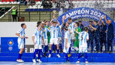 Photo of La Selección Argentina Sub 17 de futsal masculino le ganó a Brasil y nuevamente gritó campeón