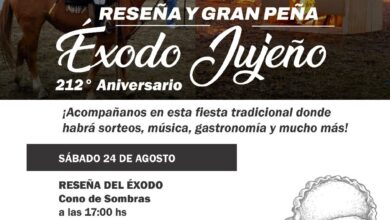 Photo of El Municipio acompañará el acto, la reseña y la gran peña por el 212° aniversario del Éxodo Jujeño