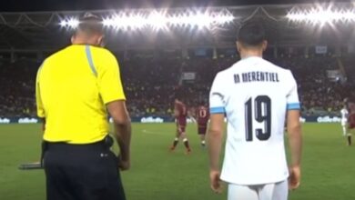 Photo of Video: Miguel Merentiel debutó en la selección de Uruguay