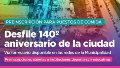 Photo of DESFILE DEL 12 DE OCTUBRE: SE ABRIÓ LA PREINSCRIPCIÓN PARA INSTALAR PUESTOS DE COMIDA