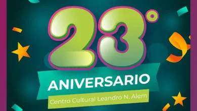 Photo of Vení a celebrar el 23º aniversario del Centro Cultural “Leandro N. Alem”