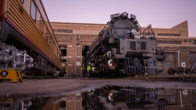 Photo of Una locomotora de 83 años, totalmente restaurada, llega a Houston: cuándo arribará y cómo visitarla