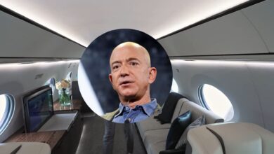 Photo of Así es el nuevo jet privado de Jeff Bezos, valuado en 80 millones de dólares