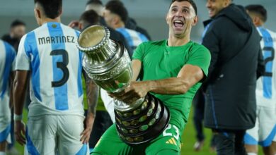 Photo of Dibu siendo Dibu: Martínez y la remake del gesto de la final del Mundial, ¡con la Copa América!