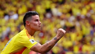 Photo of Video: el divertido momento entre un periodista colombiano y James  Rodriguez