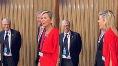 Photo of Así fue el divertido encuentro de la reina Máxima Zorreguieta con Bill Gates en Nueva York