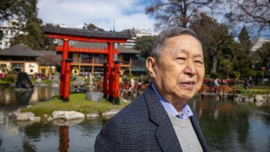 Photo of El “presi” del Jardín Japonés. Hijo de un soldado del Ejército Imperial, llegó al país con 6 años en la posguerra y se convirtió en un empresario exitoso