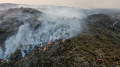 Photo of Llega Milei: en el séptimo día de incendios en Córdoba, todos los focos tienen menor actividad