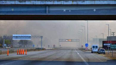 Photo of “Riesgo extremo”: un nuevo incendio en Córdoba obligó a cortar el tránsito en una autopista