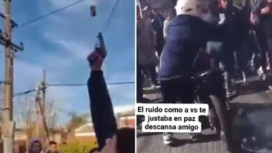 Photo of “Ritual tumbero”: amigos y familiares velaron con disparos y motos a un joven de La Plata que murió en una persecución policial