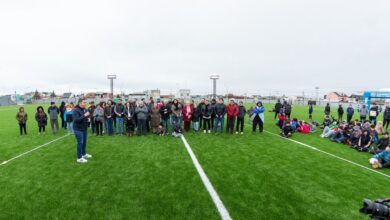 Photo of “Río Grande tiene la primera cancha de fútbol 11 de la Patagonia homologada por FIFA y eso es un orgullo para todos”