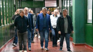 Photo of El equipo del Nacional que recibió la visita de Chiqui Tapia