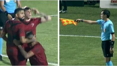 Photo of Video: festejaron pese al offside que marcó el asistente